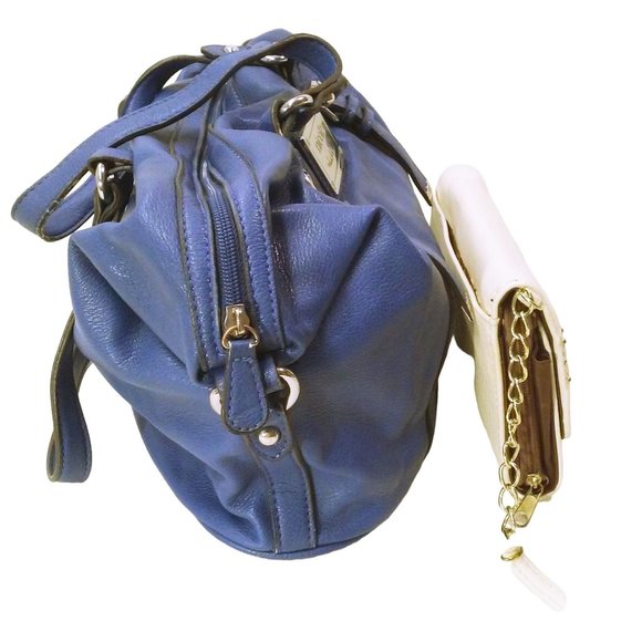 Bundle Lot of 2 Nicole Miller Collection TopCarry Handbag Crossbody Wallet Purse - Picture 4 of 11